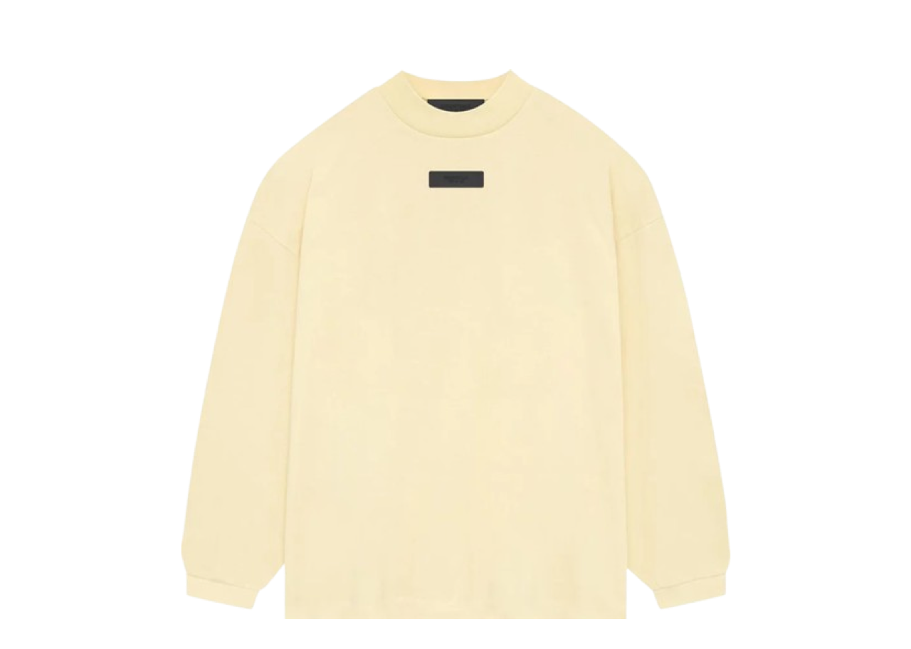 Fear of God Essentials Long-Sleeve Tee Garden Yellow