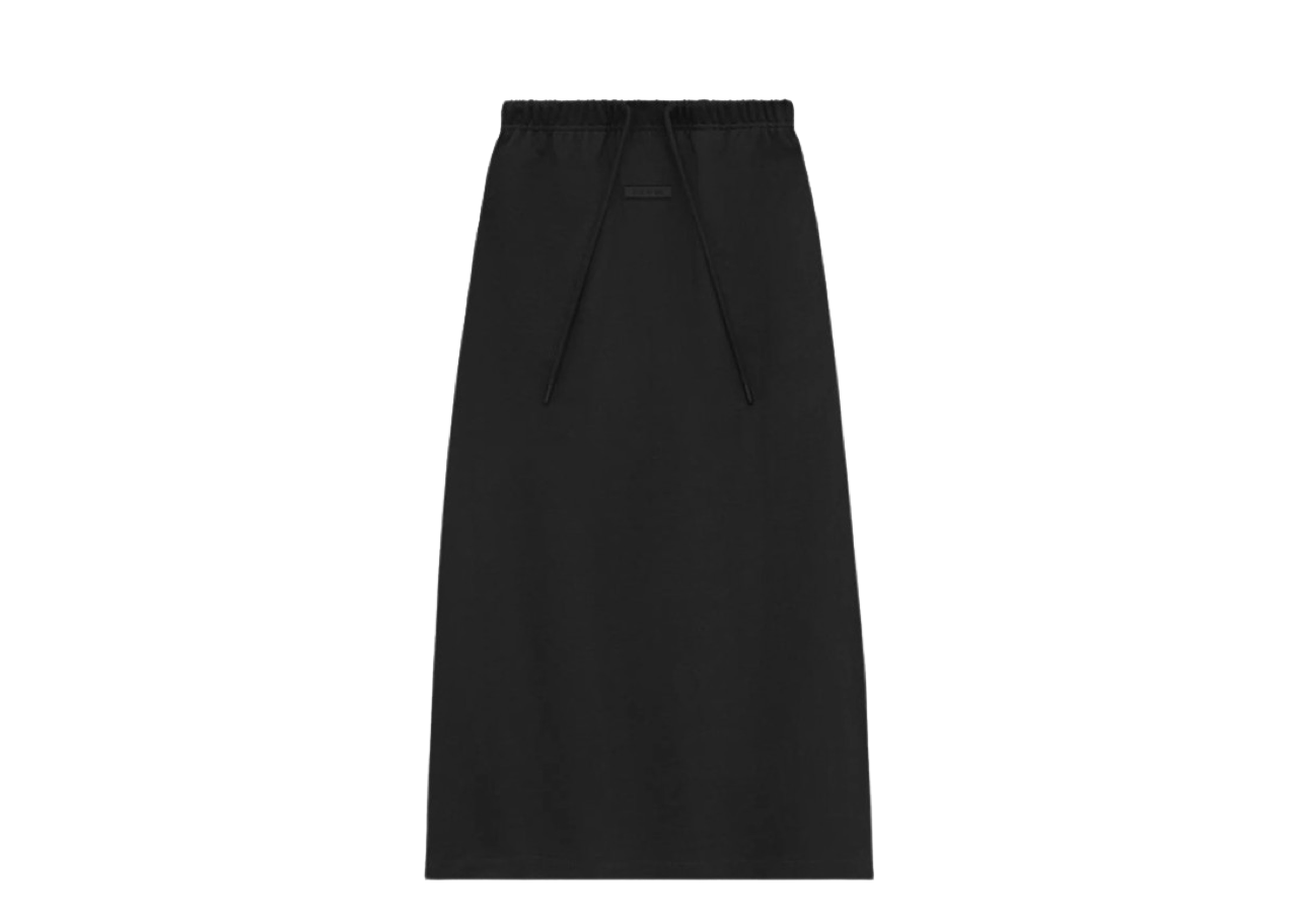 Fear of God Essentials Long Skirt Jet Black