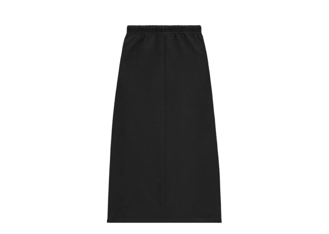 Fear of God Essentials Long Skirt Jet Black - photo 2
