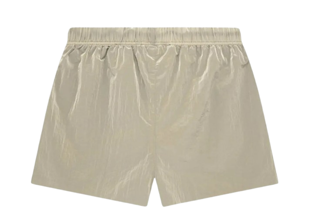 Fear of God Essentials Crinkle Nylon Running Short 'Garden Yellow' - photo 2