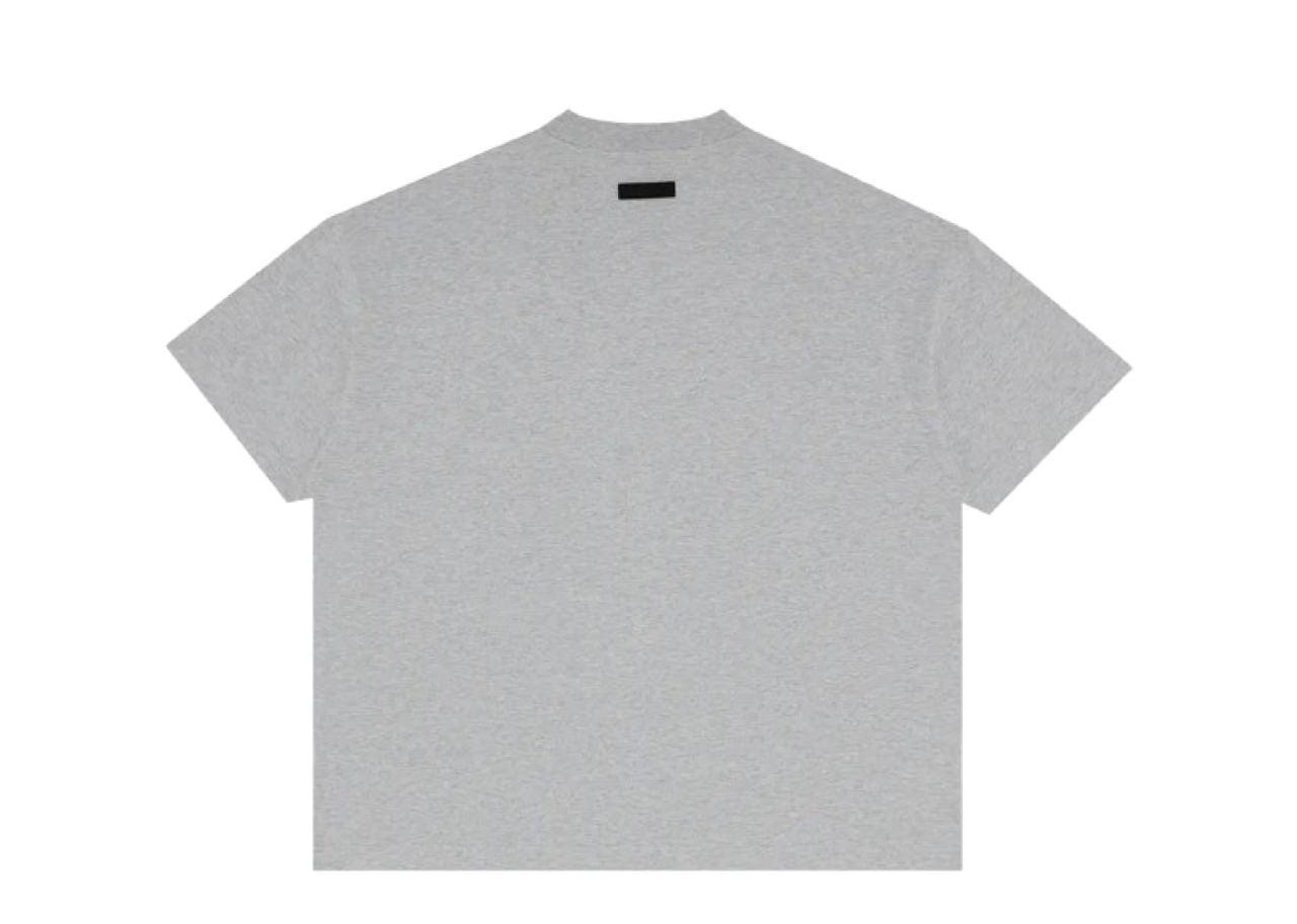 Fear of God Essentials Crewneck T-Shirt II Light Heather Grey - photo 2
