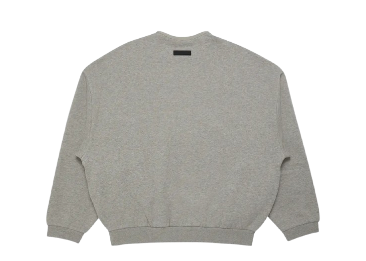 Fear of God Essentials Crewneck Dark Heather Oatmeal - photo 2
