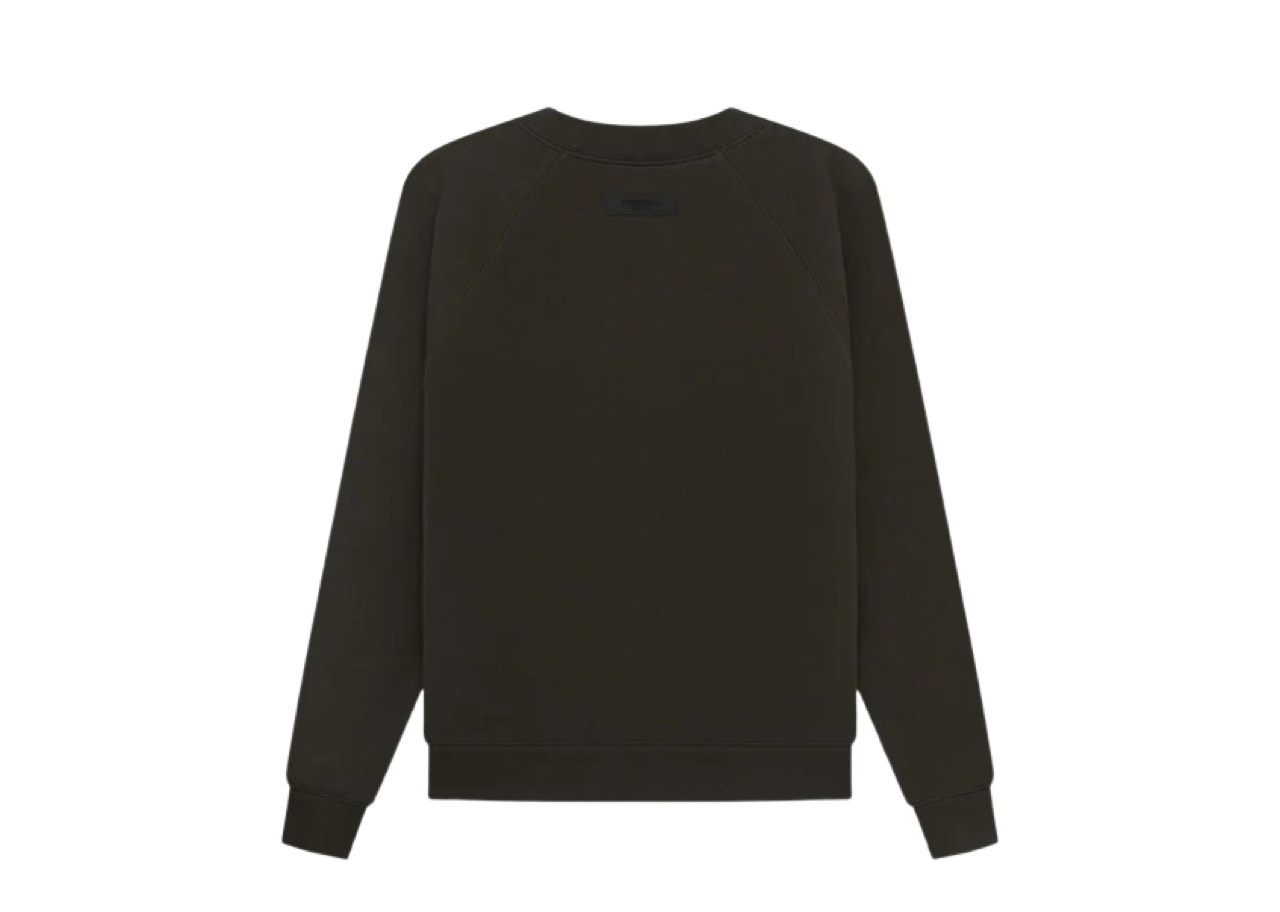 Fear of God Essentials Crewneck Sweatshirt 'Off Black' - photo 2
