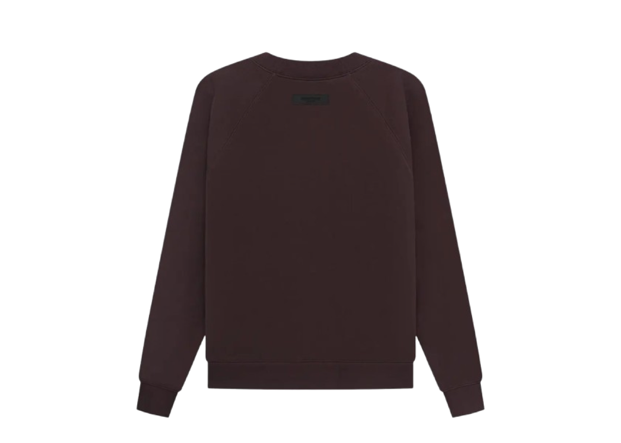 Fear of God Essentials Crewneck Sweatshirt 'Plum' - photo 2