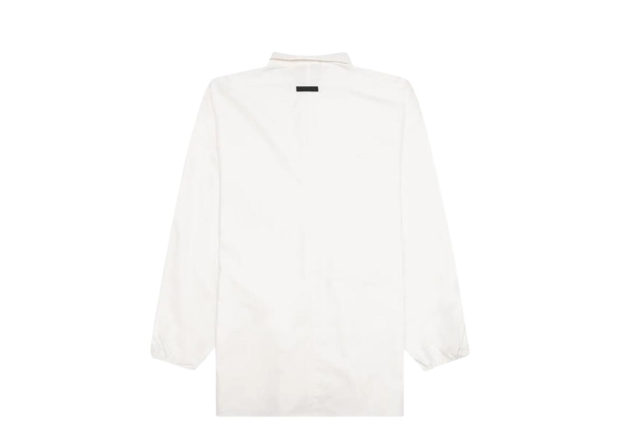 Fear of God Essentials Button Down Shirt 'Cloud Dancer' - photo 2