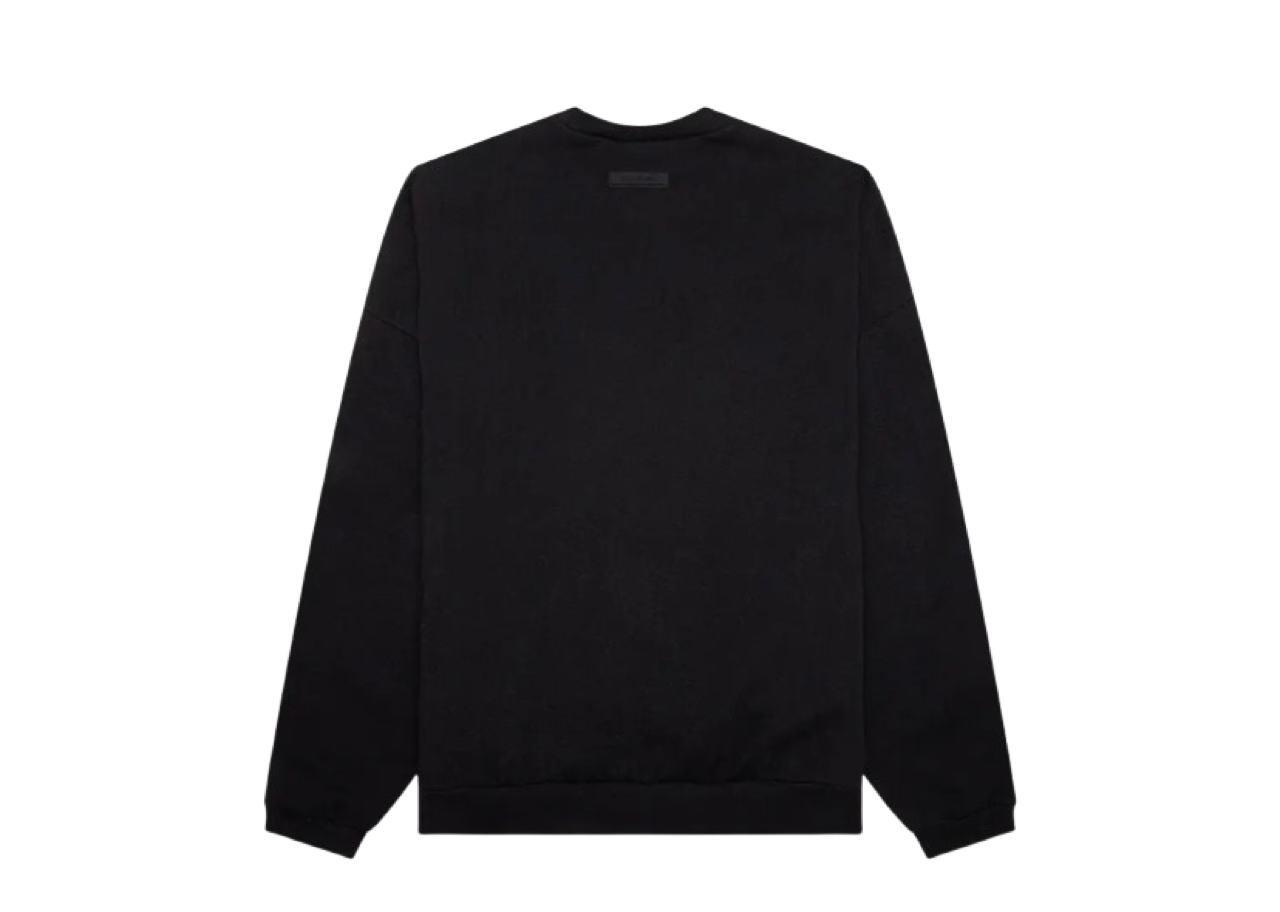 Fear of God Essentials Crewneck 'Jet Black' - photo 2