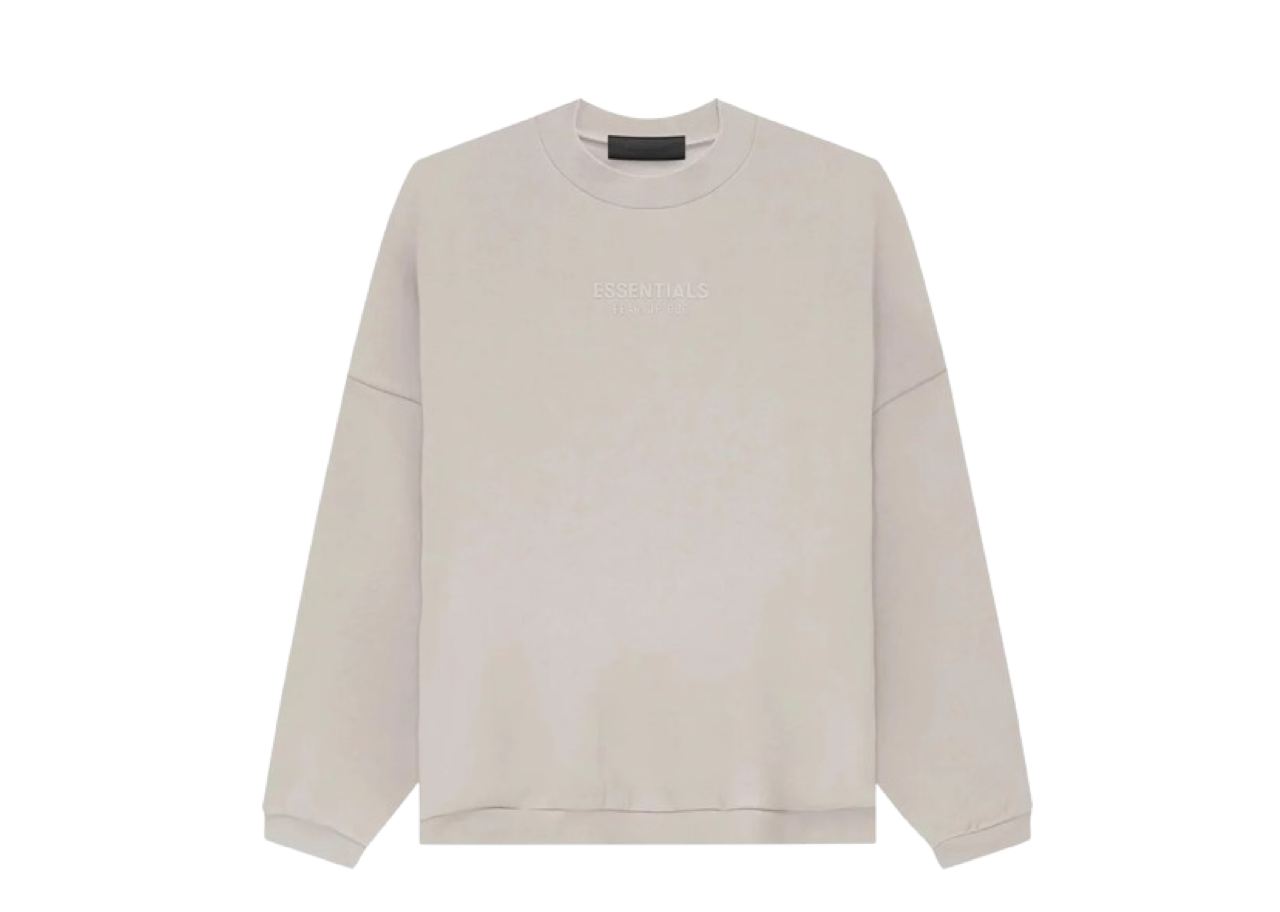 Fear of God Essentials Crewneck Silver Cloud