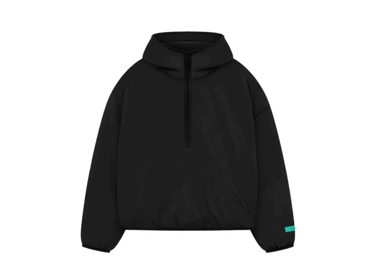 Fear of God Essentials Filled Half Zip Hoodie Ink - photo 2