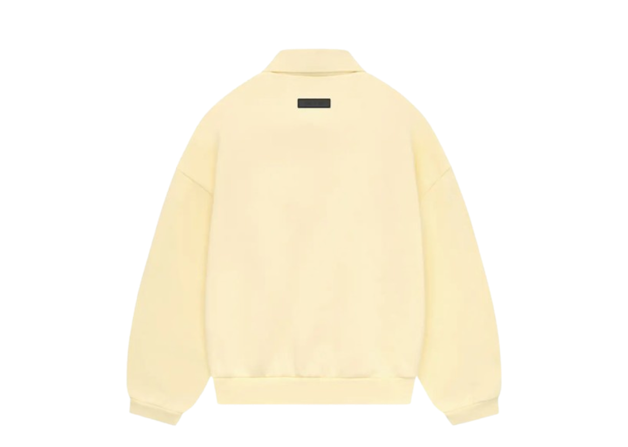 Fear of God Essentials Long-Sleeve Polo Garden Yellow - photo 2