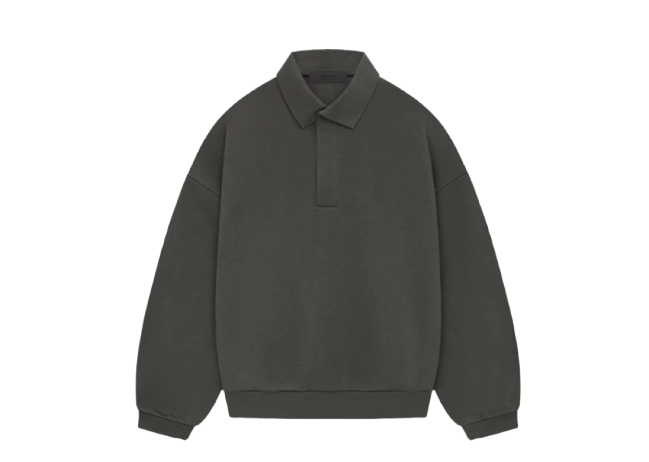 Fear of God Essentials Long-Sleeve Polo Ink