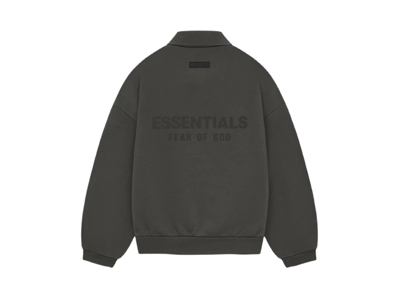 Fear of God Essentials Long-Sleeve Polo Ink - photo 2