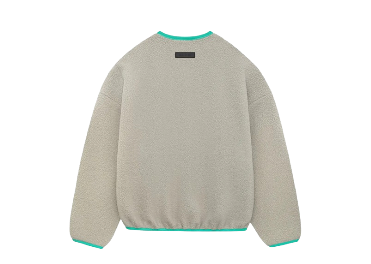 Fear of God Essentials Polar Fleece Crewneck Seal - photo 2