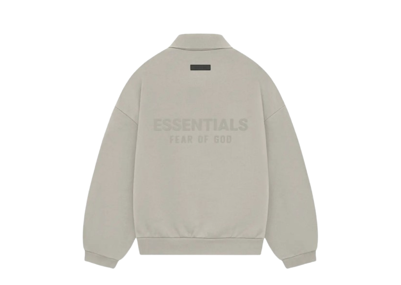 Fear of God Essentials Long-Sleeve Polo Seal - photo 2