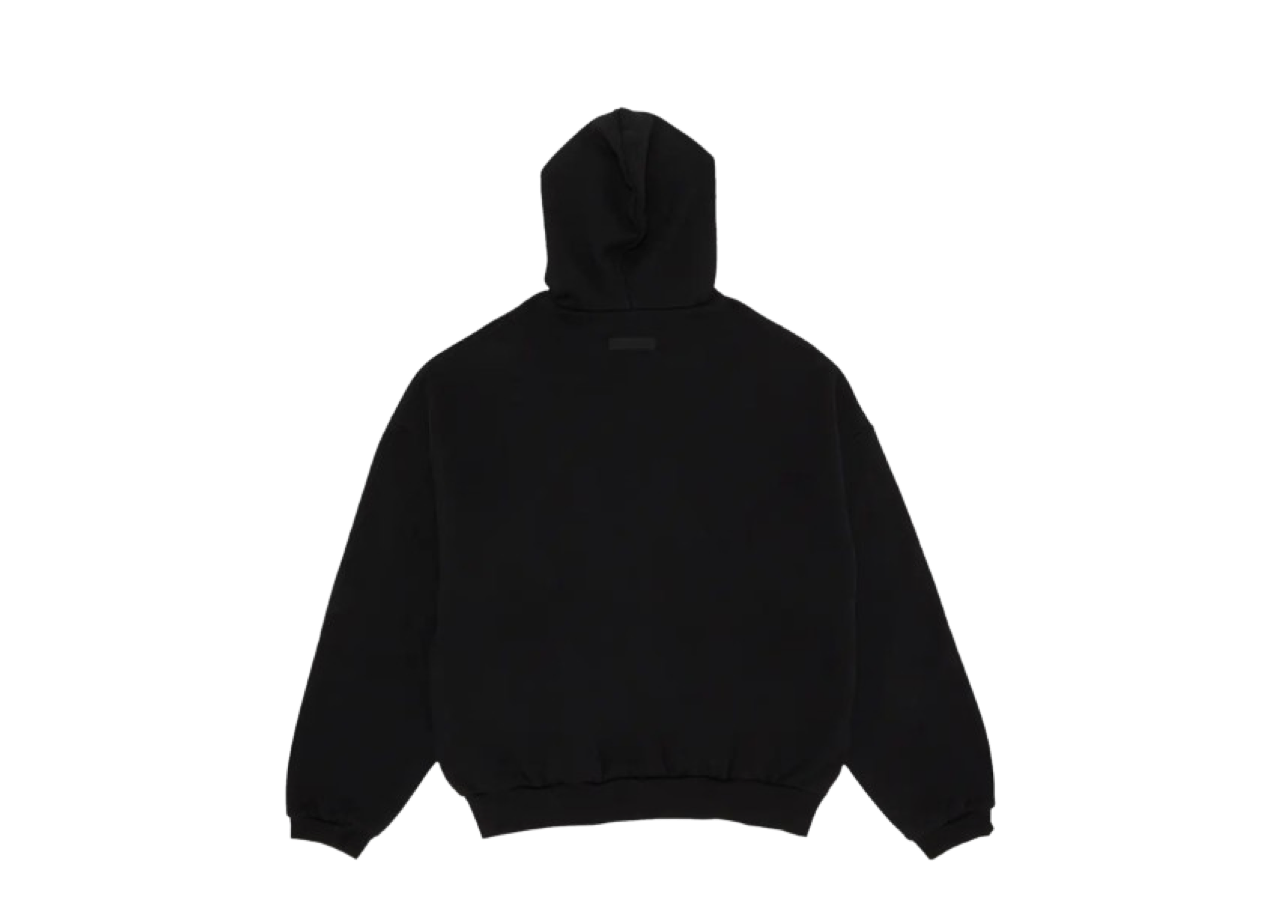 Fear of God Essentials Hoodie Jet Black - photo 2