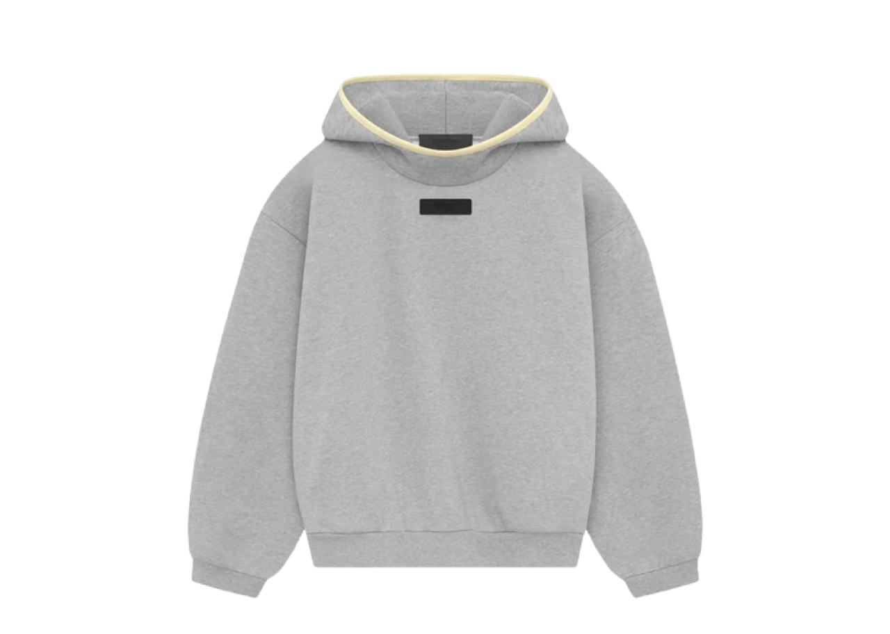 Fear of God Essentials Hoodie Light Heather Grey