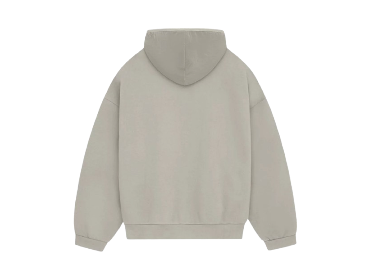 Fear of God Essentials Nylon Fleece Hoodie Seal/Seal - photo 2