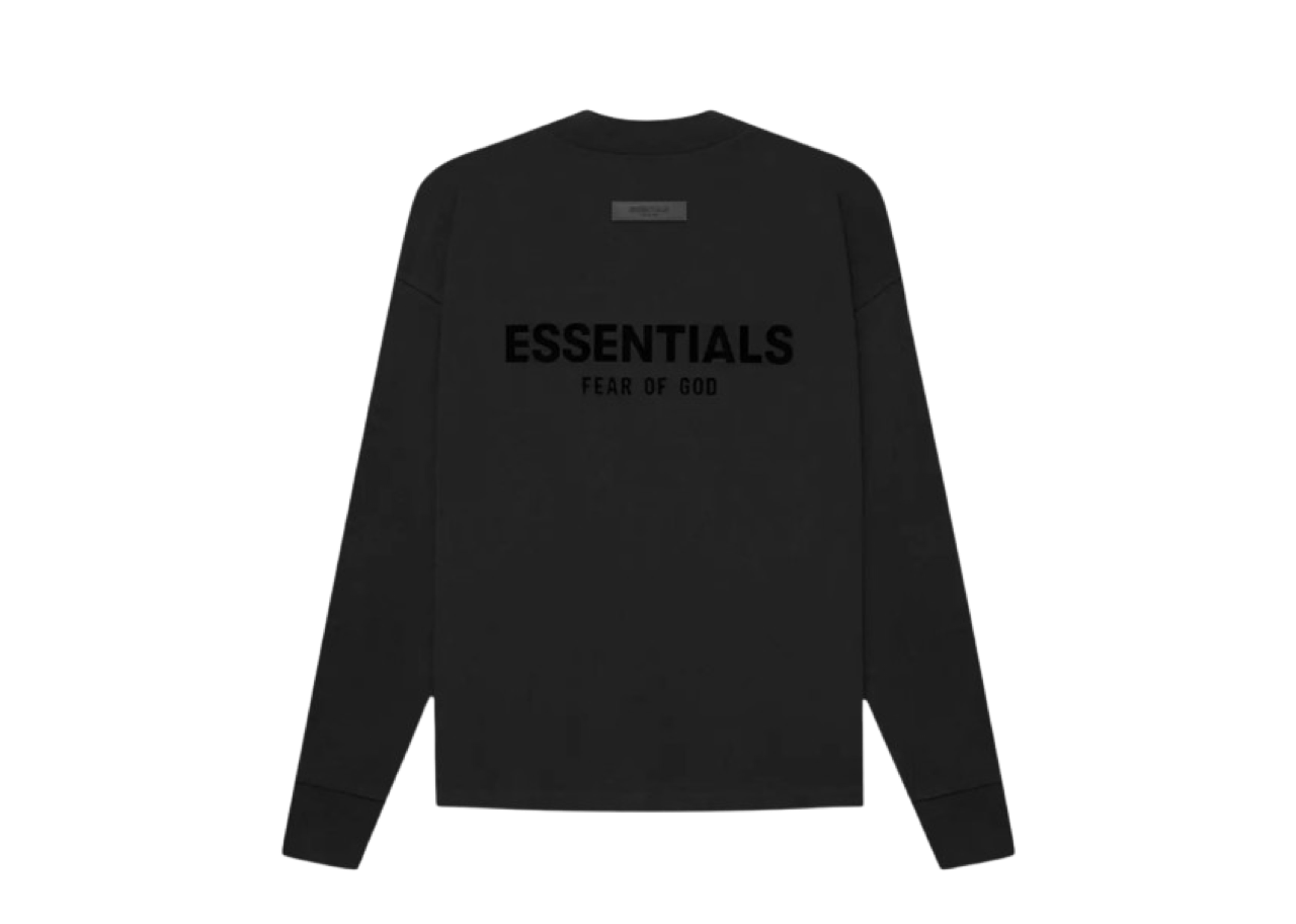 Fear of God Essentials Long-Sleeve Tee Stretch Limo - photo 2
