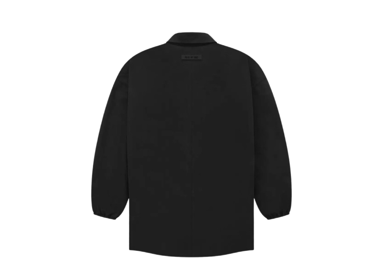 Fear of God Essentials Button Down Shirt 'Black' - photo 2