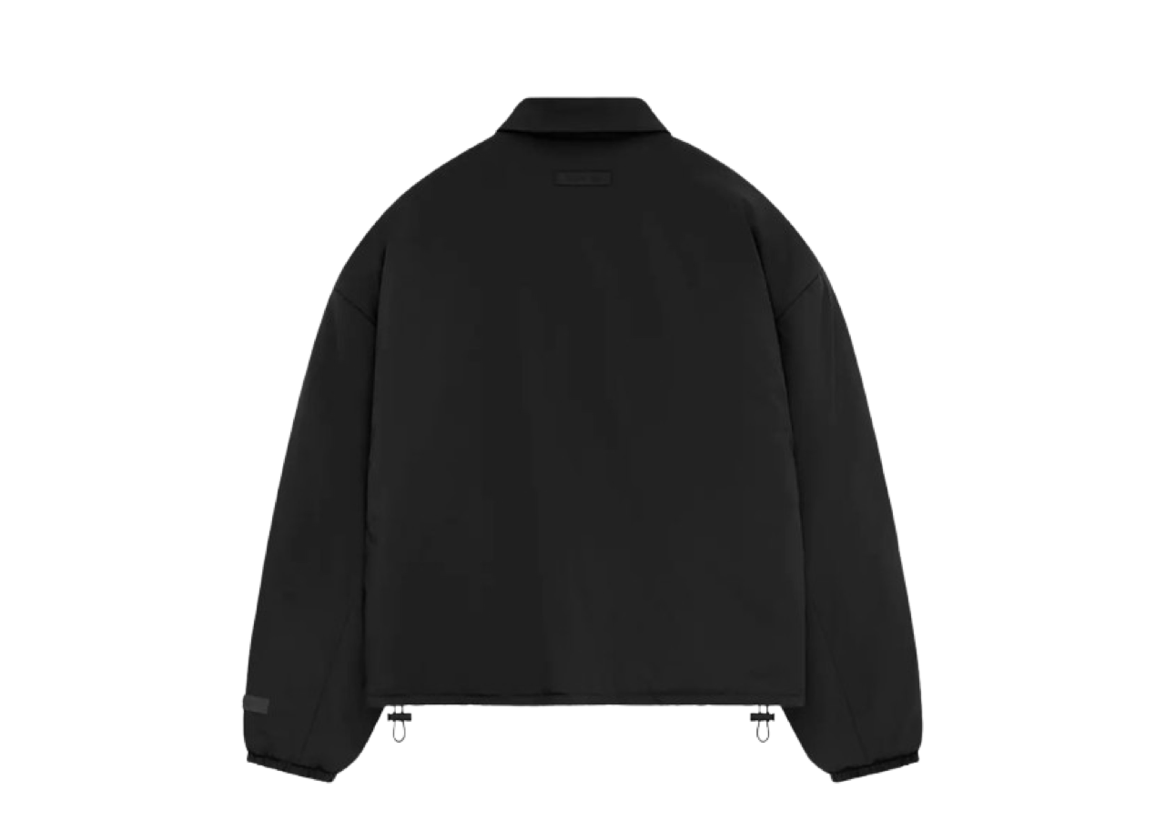 Fear of God Essentials Filled Bomber Jet Black - photo 2