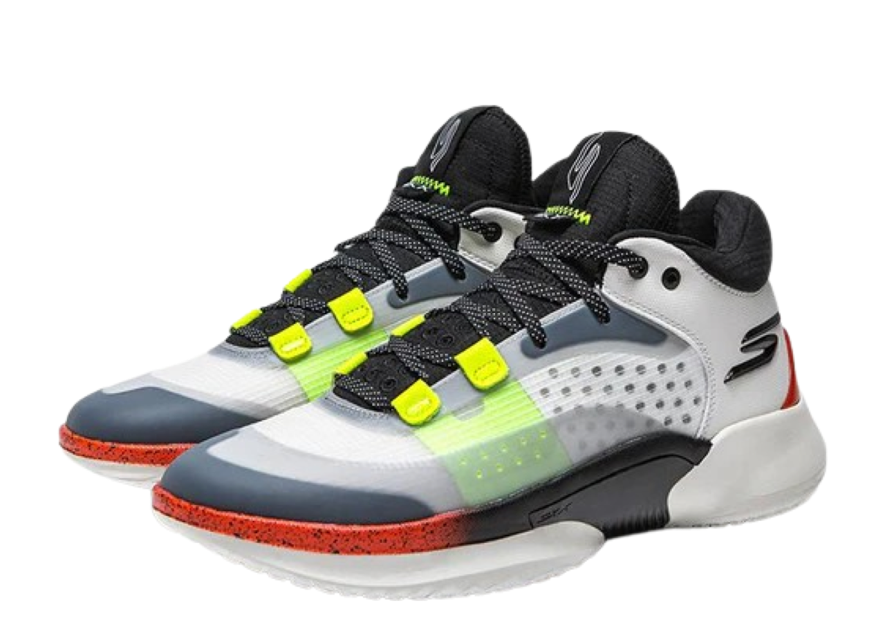 Skechers SKX Resagrip White Black Orange - photo 2