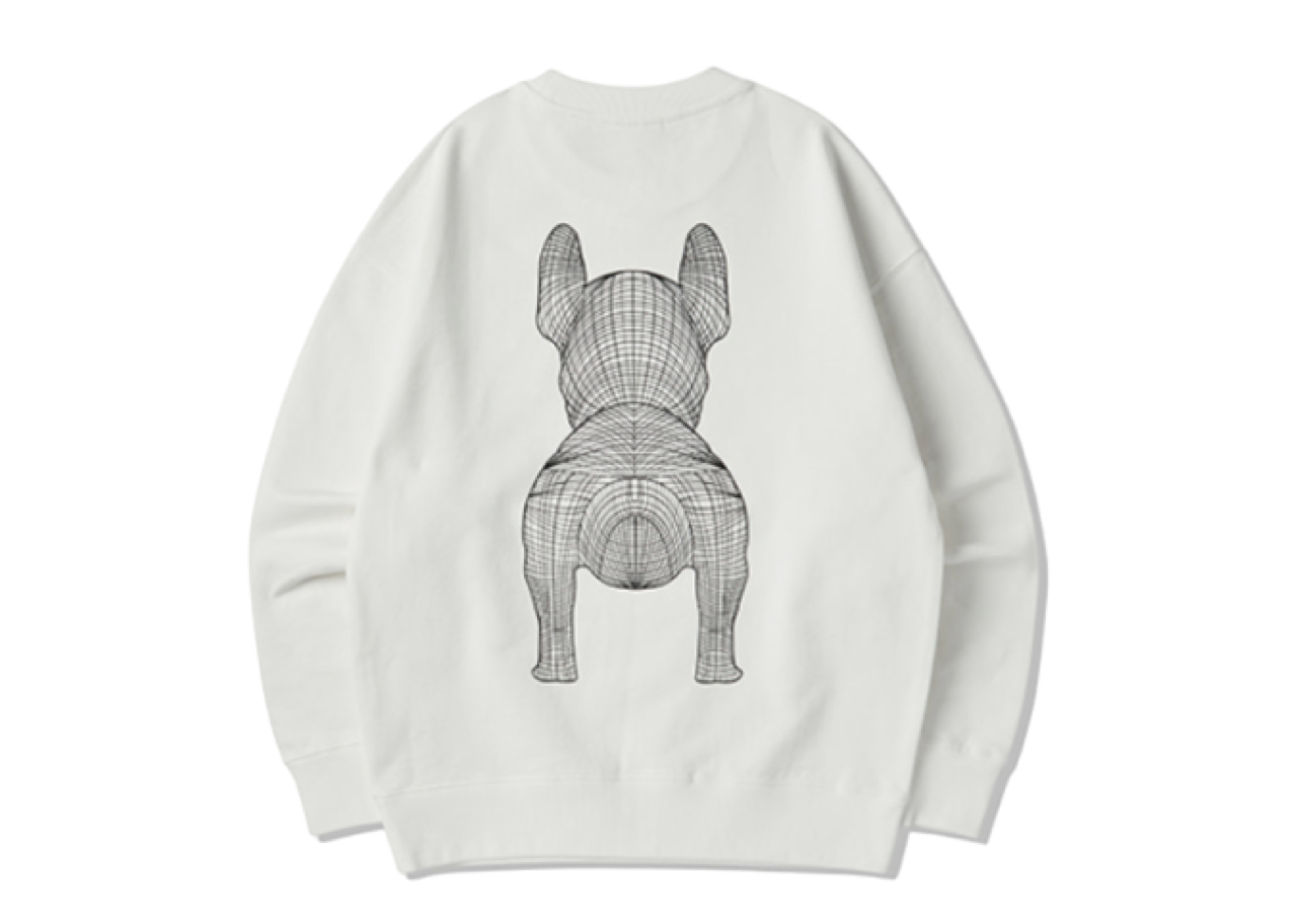 Lifework Big Radog Sweatshirt Off White - photo 2