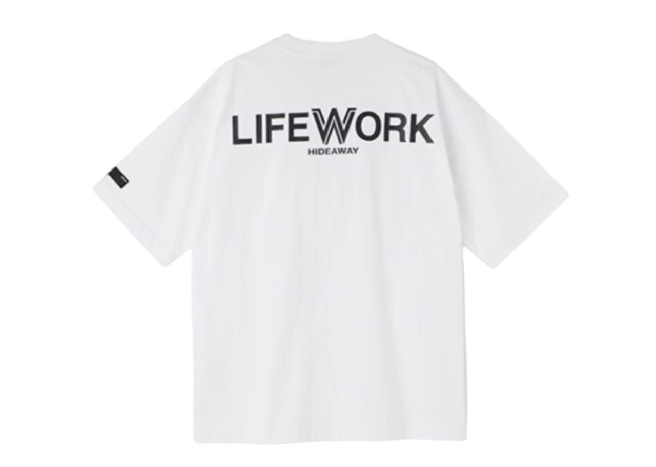 Lifework Basic Radog T-Shirt White - photo 2