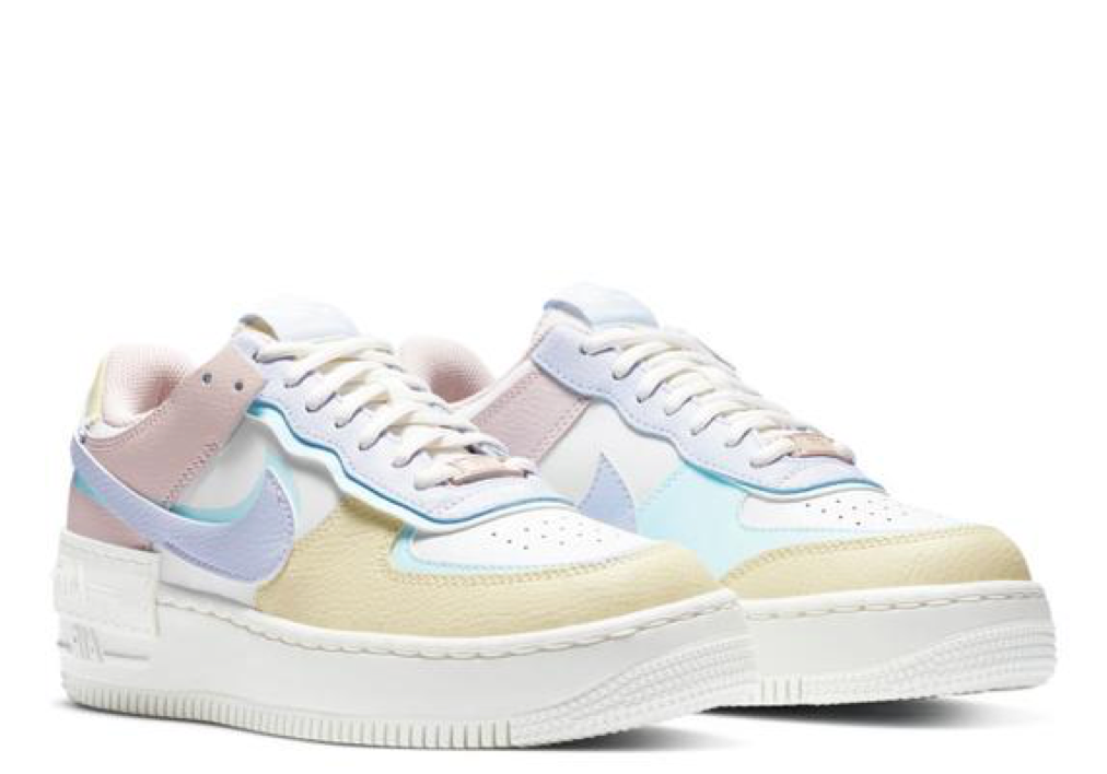 Nike Air Force 1 Shadow White Glacier Blue Ghost (Women's) - photo 2