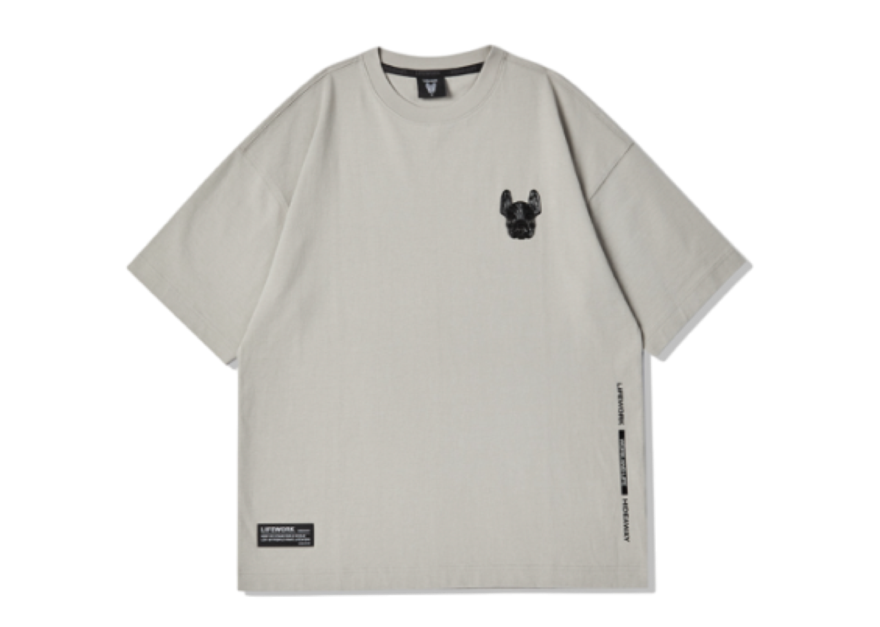 Lifework Radog Supima T-Shirt Light Grey