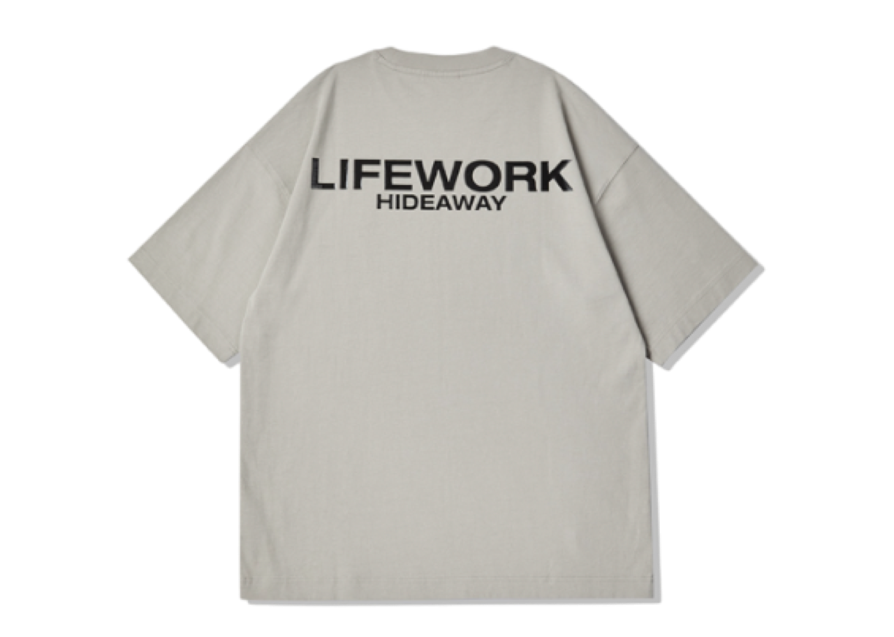 Lifework Radog Supima T-Shirt Light Grey - photo 2