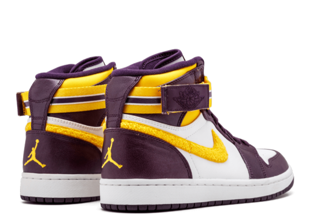 Air Jordan 1 Retro High Strap Grand Purple Varsity Maize - photo 3