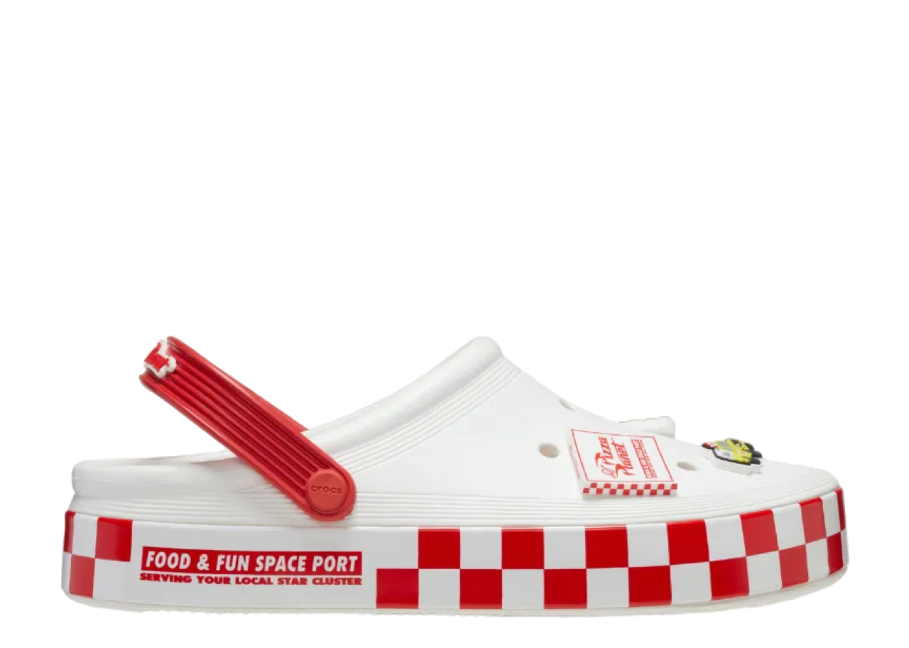 Crocs Off Court Clog Toy Story Pizza Planet