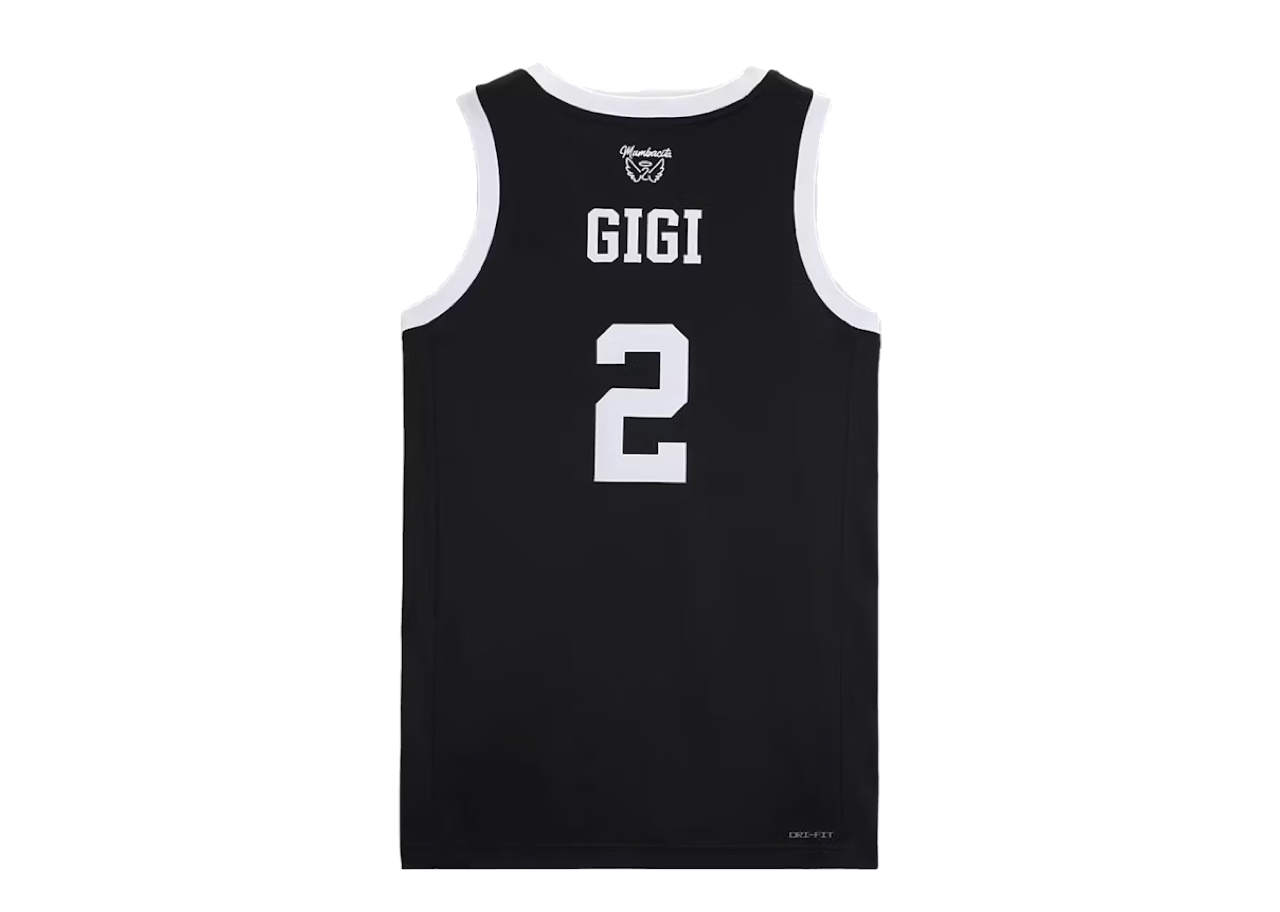 Nike Gigi Bryant Mambacita Basketball Jersey Black - photo 2