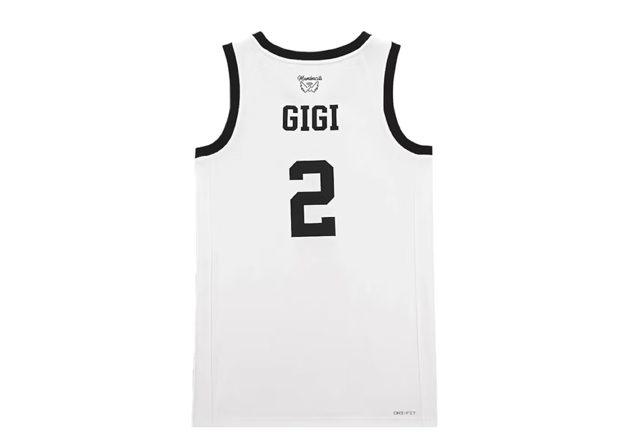 Nike Gigi Bryant Mambacita Basketball Jersey White - photo 2