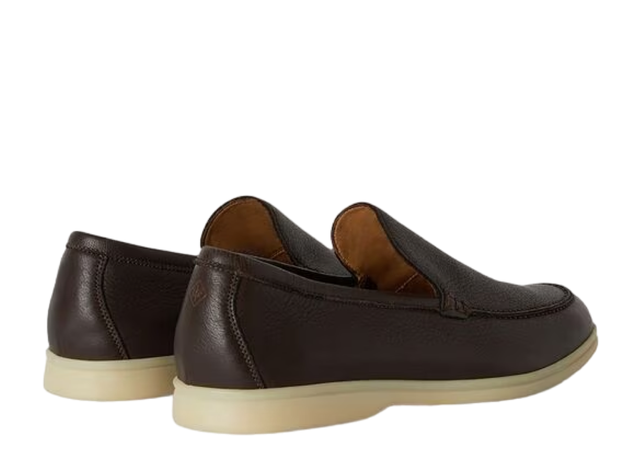 Loro Piana Summer Walk Loafers Ultra Dark Brown - photo 3