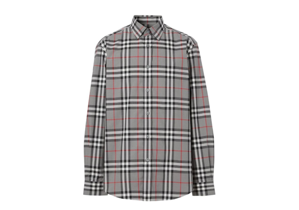 Burberry Check Printed Buttoned Shirt 