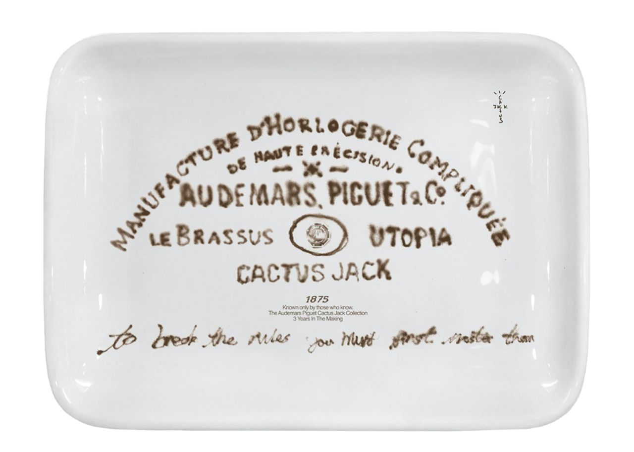 Travis Scott CJ x Audemars Piguet Ceramic Tray White