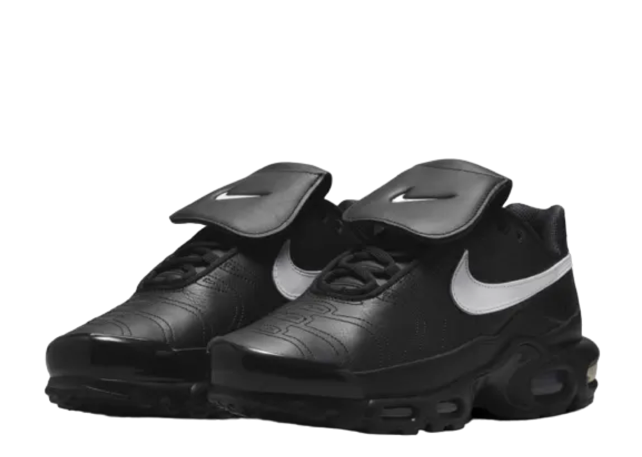 Nike Air Max Plus Tiempo Black White (Women's) | Kick Avenue