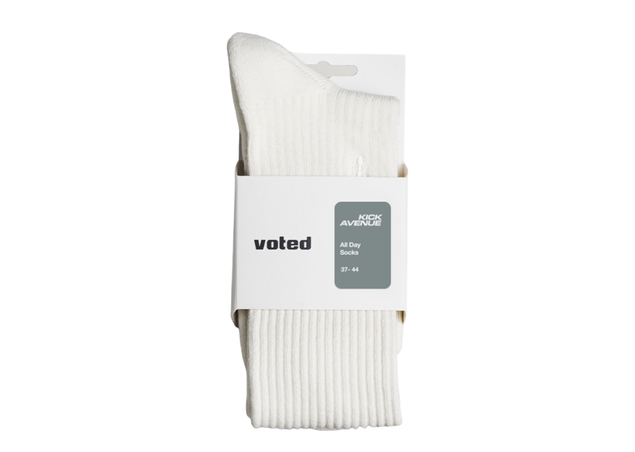 Voted x Kick Avenue All Day Rib Full Ivory - photo 3