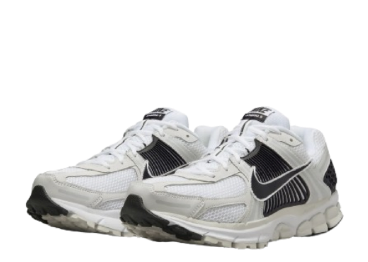 Nike Zoom Vomero 5 White Black - photo 2