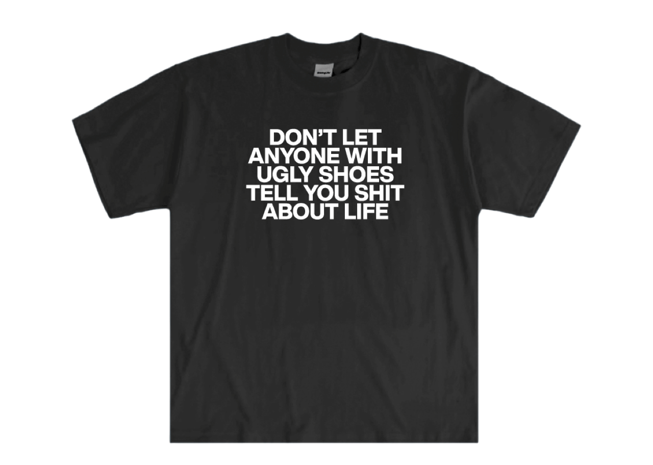 Kick Avenue Official Merchandise Quotes T-shirt Black