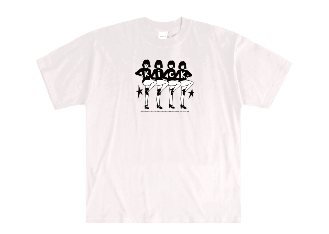 Kick Avenue Official Merchandise Cheers T-Shirt White