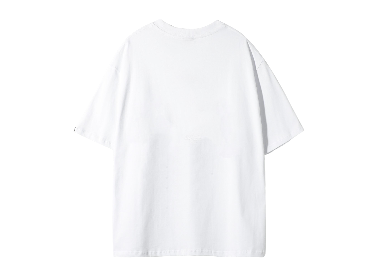 Fier De Moi Beige Long Leg Bear Front T-shirt White - photo 2