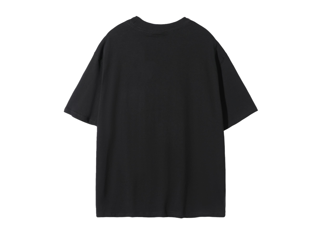 Fier De Moi Beige Long Leg Bear Front T-shirt Black - photo 2