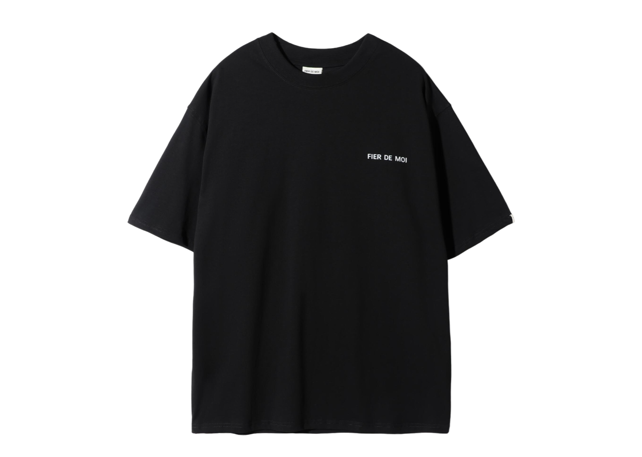 Fier De Moi Chrysanthemum T-shirt Black - photo 2