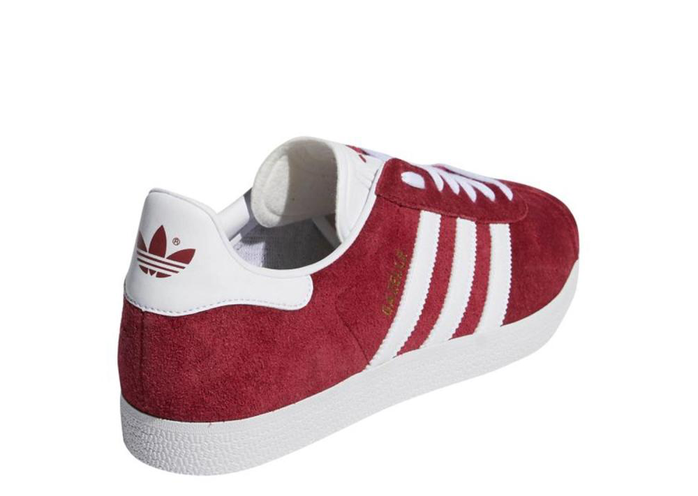 Adidas Gazelle Red White Nubuck - photo 3