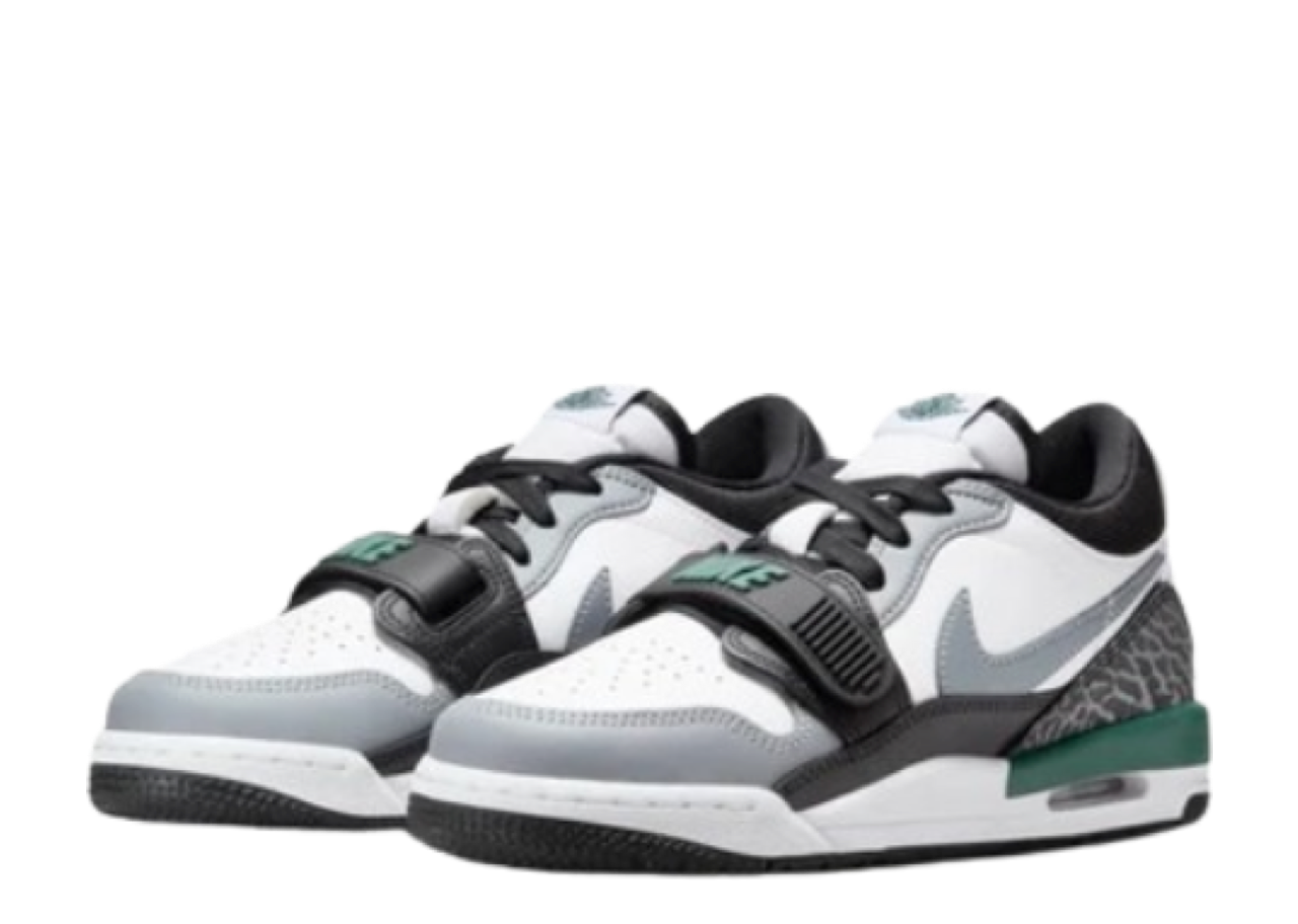 Air Jordan Legacy 312 Low White Black Oxidised Green (Grade School) - photo 2