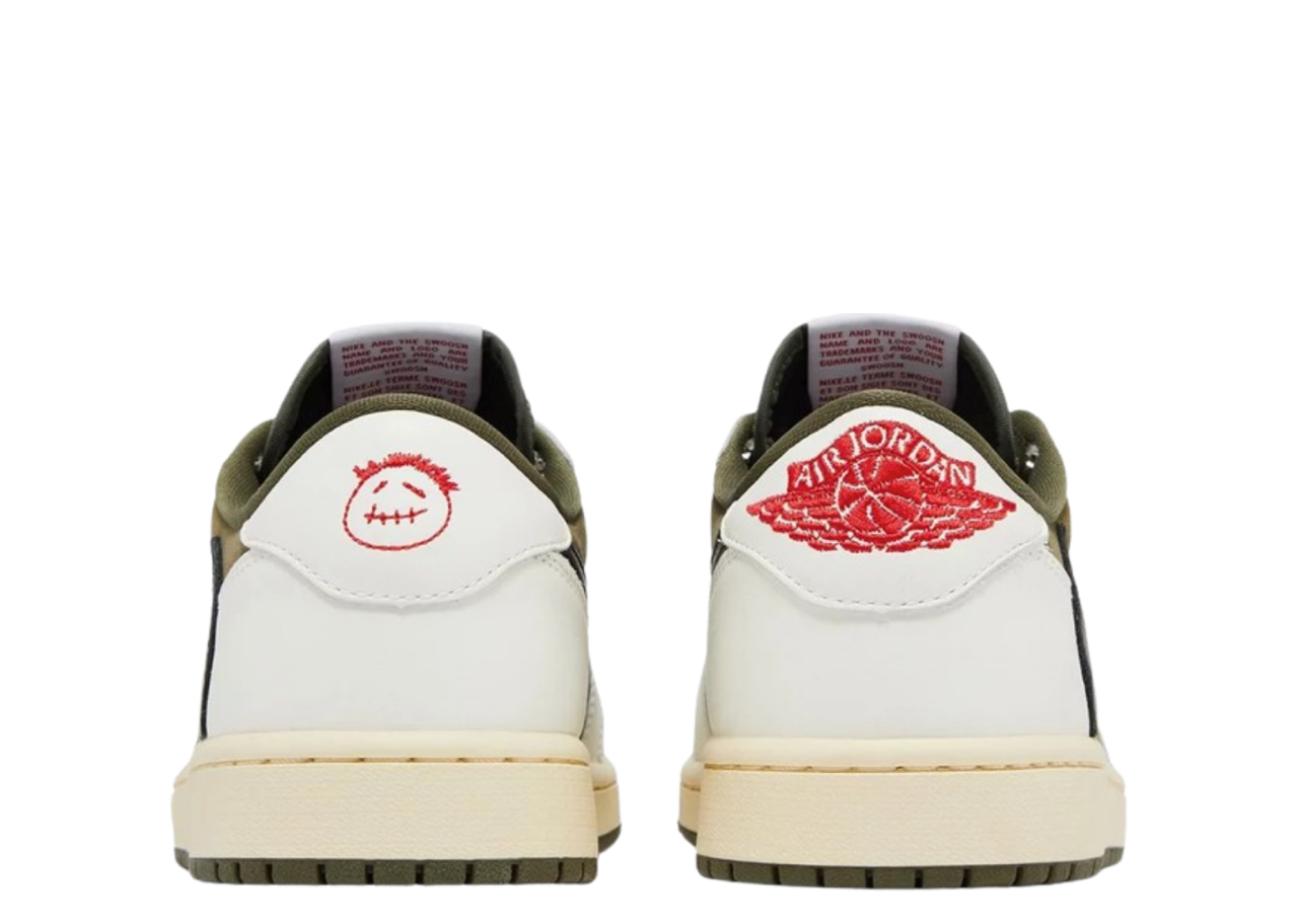 Air Jordan 1 Retro Low OG SP Travis Scott Medium Olive - photo 3