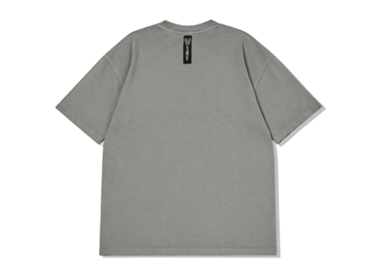 LifeWork Pigment Round Radog T-Shirt Light Grey - photo 2