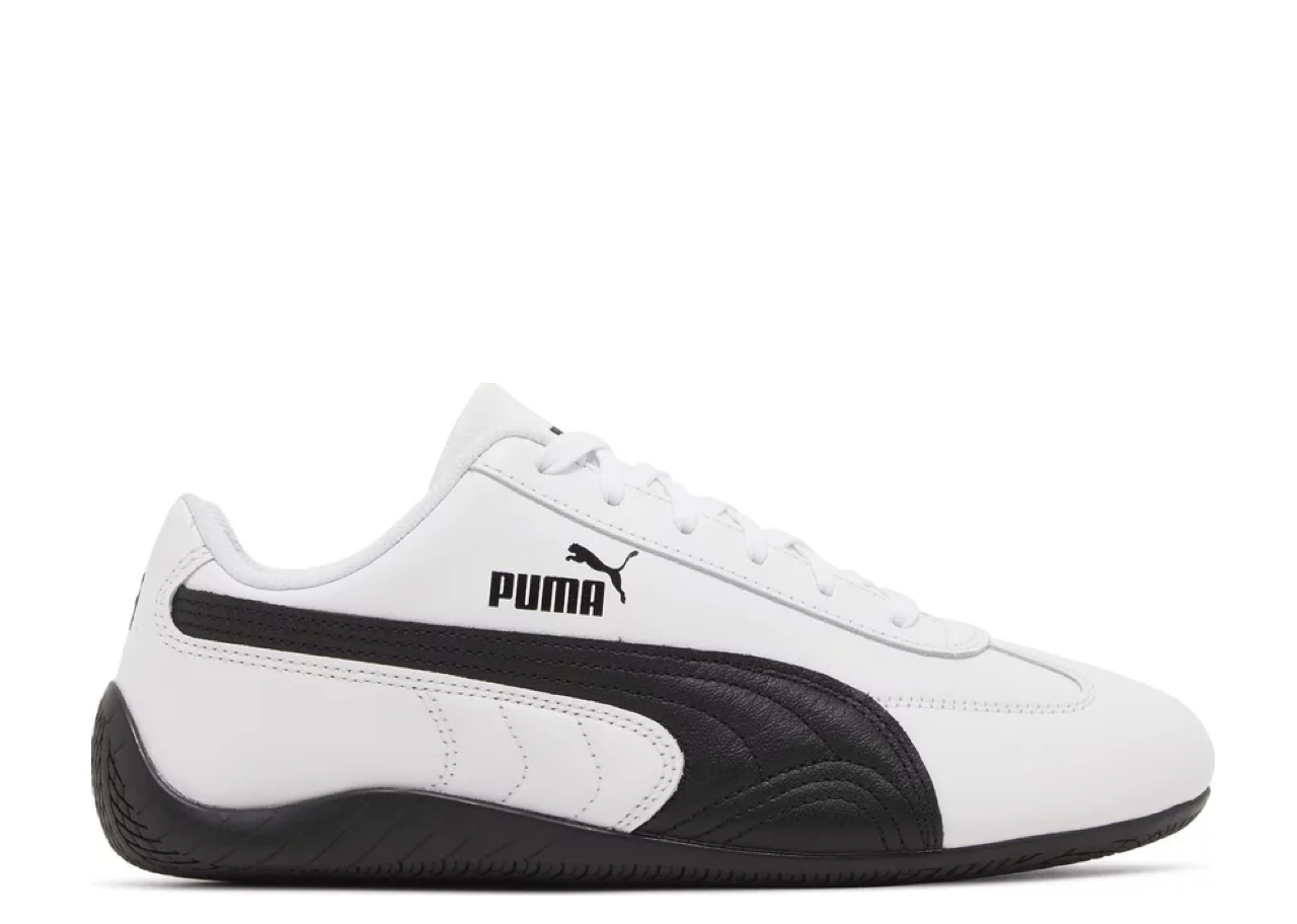 Puma Speedcat Shield Leather White Black