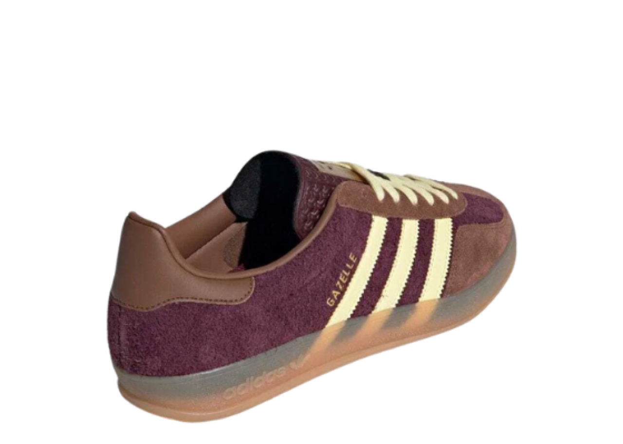 Adidas Gazelle Indoor Maroon Almost Yellow - photo 3